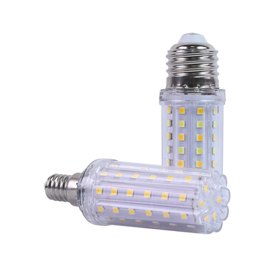 लाइटवेट प्लास्टिक E14 कॉर्न एलईडी बल्ब, 220V Dimmable LED कॉर्न लाइट